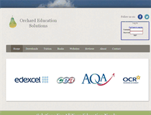 Tablet Screenshot of orchardsolutions.com